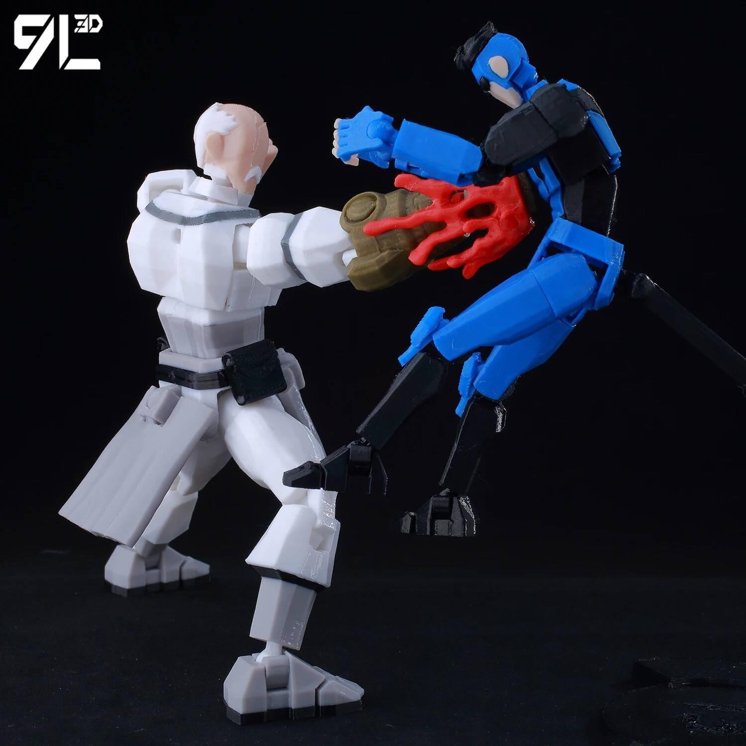 9L3D Lucky 13 Invincible Boy Conquer​ Omni Action Figure 3D Printed Anime Model