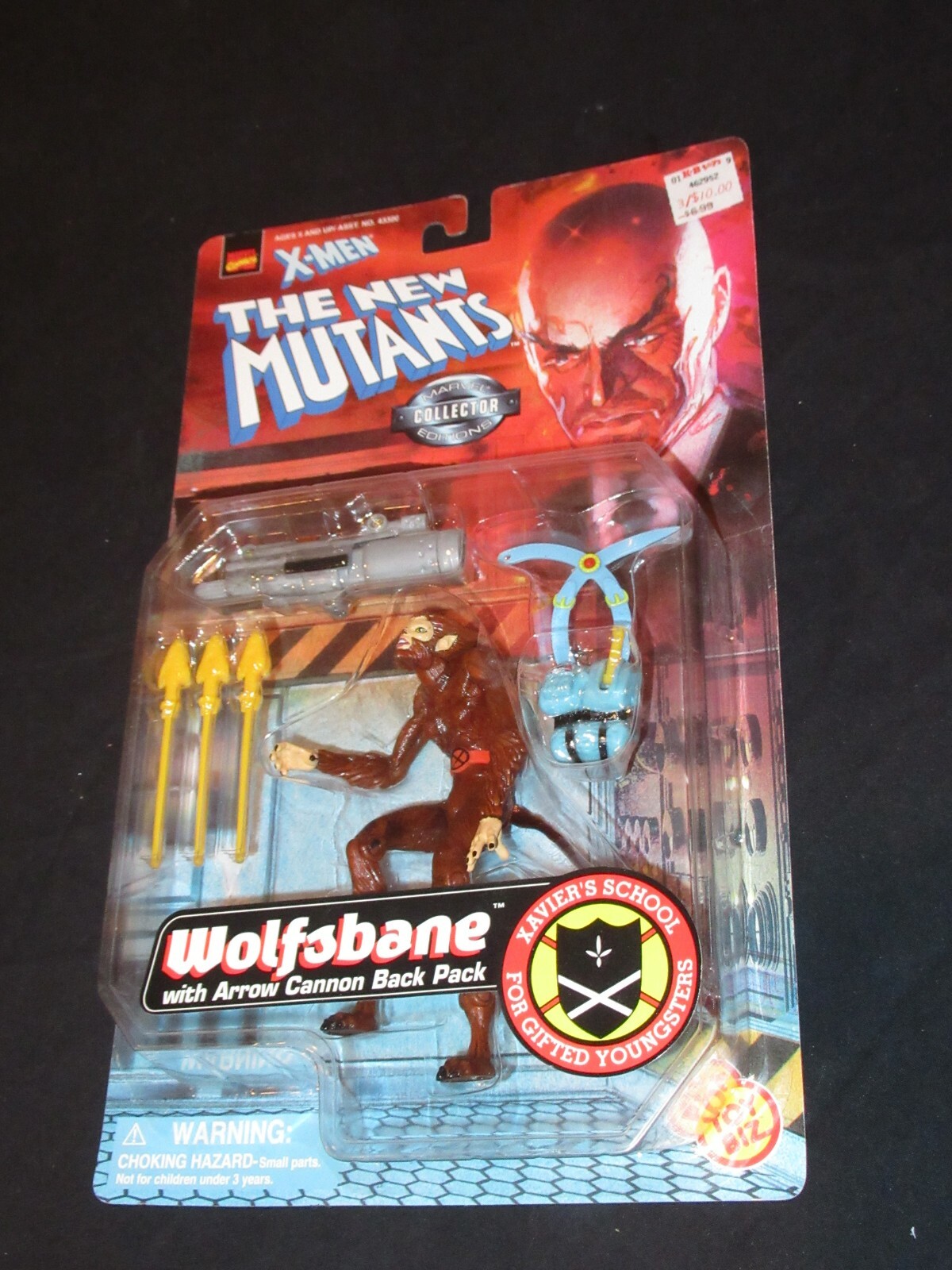 Vintage X-Men The New Mutants Wolfsbane Action Figure Toy Biz NEW Sealed