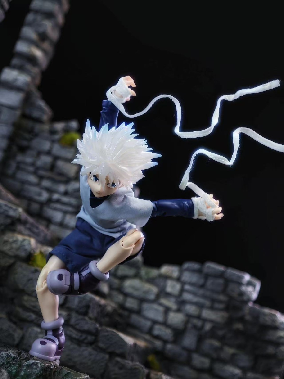 1/12 Custom Wired Clothes Set For 6” SHF Killua Zaoldyeck Action Figure New