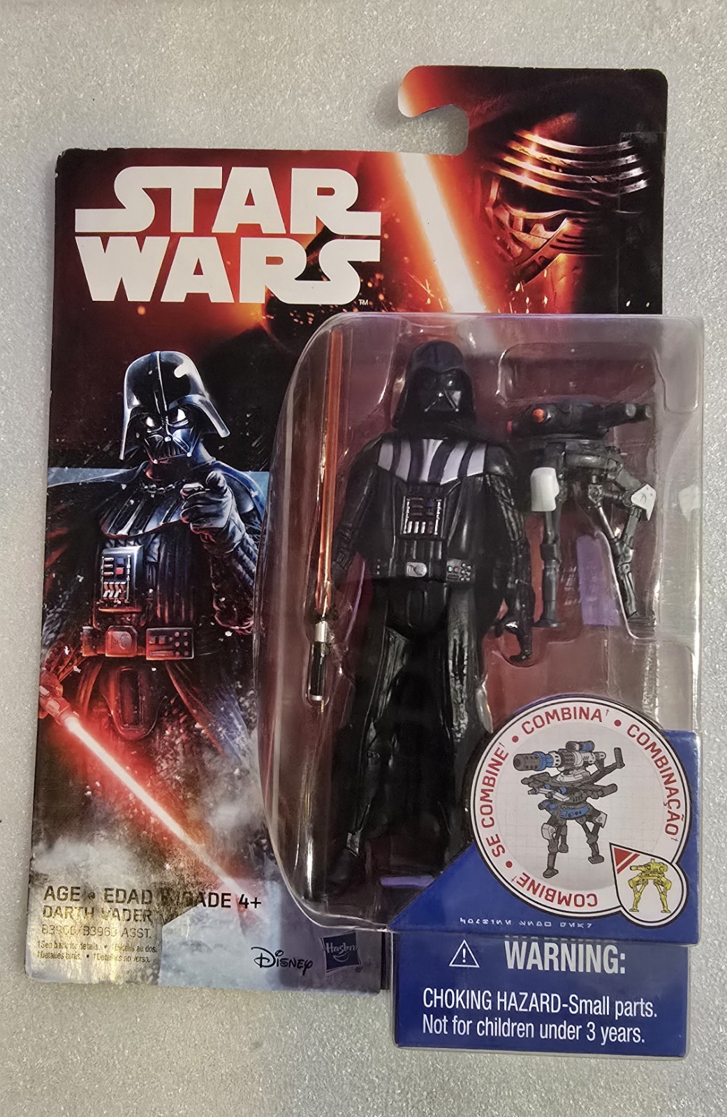 2015 Hasbro Star Wars The Force Awakens Darth Vader SE COMBINE Action Figure