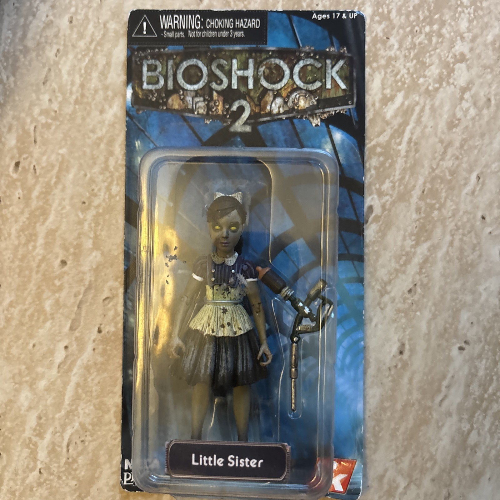 NECA Player Select 2K Games Bioshock 2 Little Sister Video Game MOC