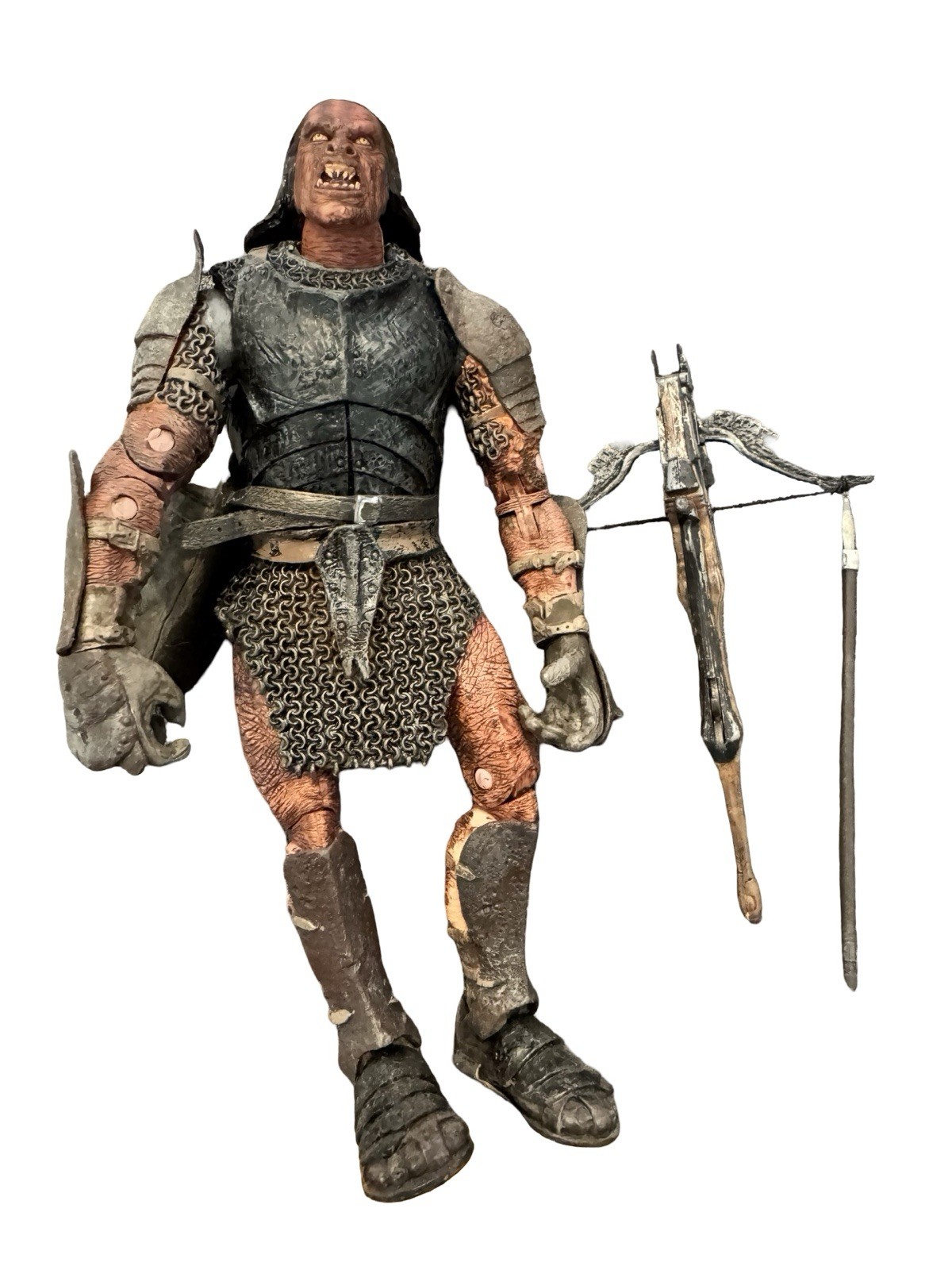 2003 Lord of The Rings Return of the King CROSSBOW URUK-HAI Action Figure