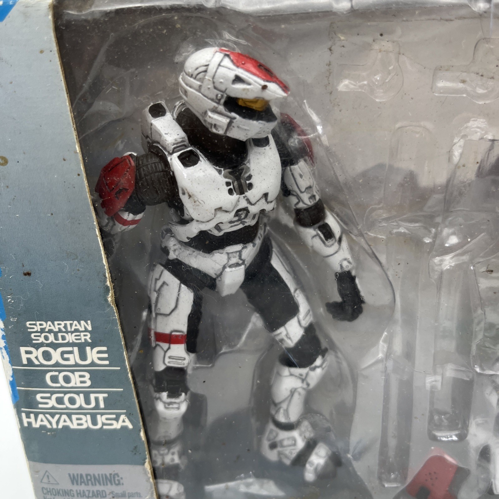 HALO THE HALO 3 COLLECTION SPARTAN SOLDIER ROGUE / CQB / SCOUT / HAYABUSA RARE