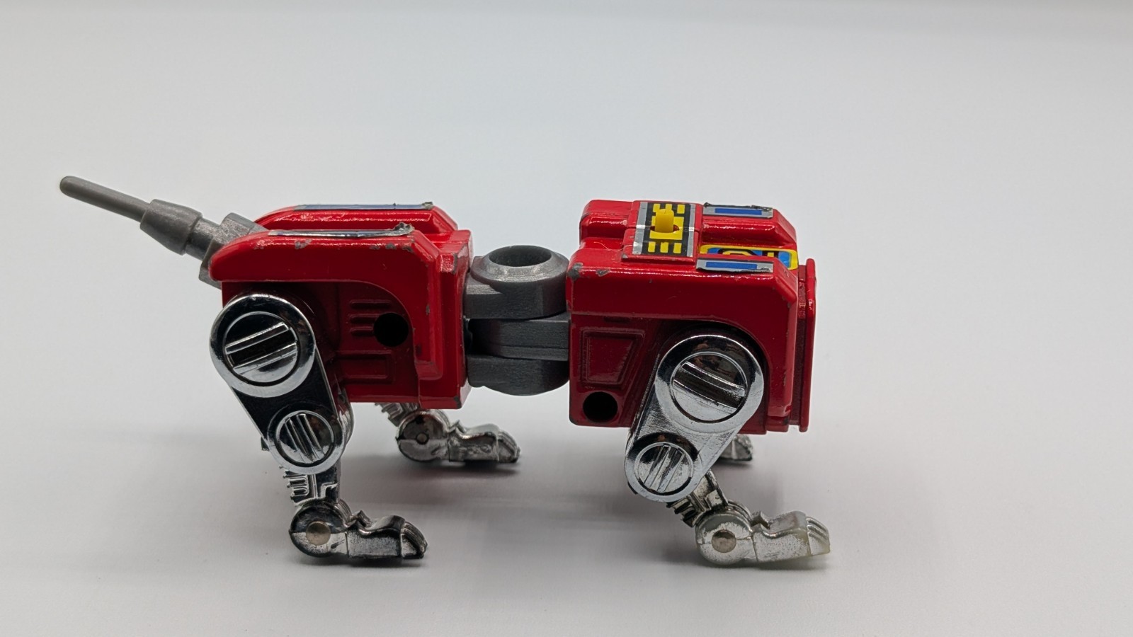 1980’s Bandai Toei Voltron GoLion Diecast Red Lion #2 4″ Figure (Body Only)
