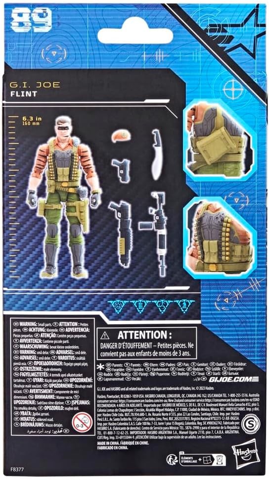 NIB Hasbro G.I. Joe Classified Series Flint