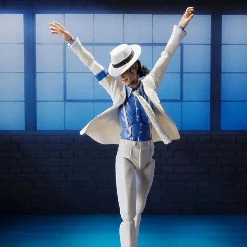 Michael Jackson Smooth Criminal Moonwalk Action Figure Model Toys Michael Jackso