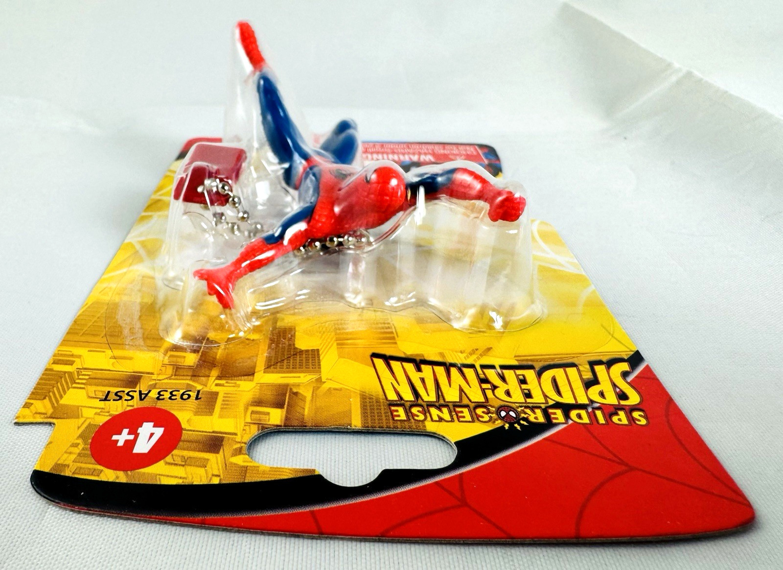 MARVEL SPIDER-MAN KEYCHAIN SPIDER SENSE 2010 BASIC FUN