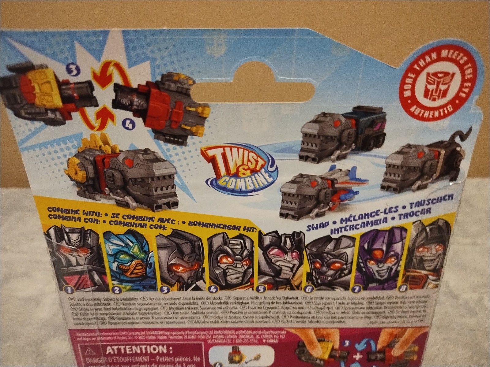 Transformers Swapticons Wave 2 Dinobot Snarl and Grimlock Sealed