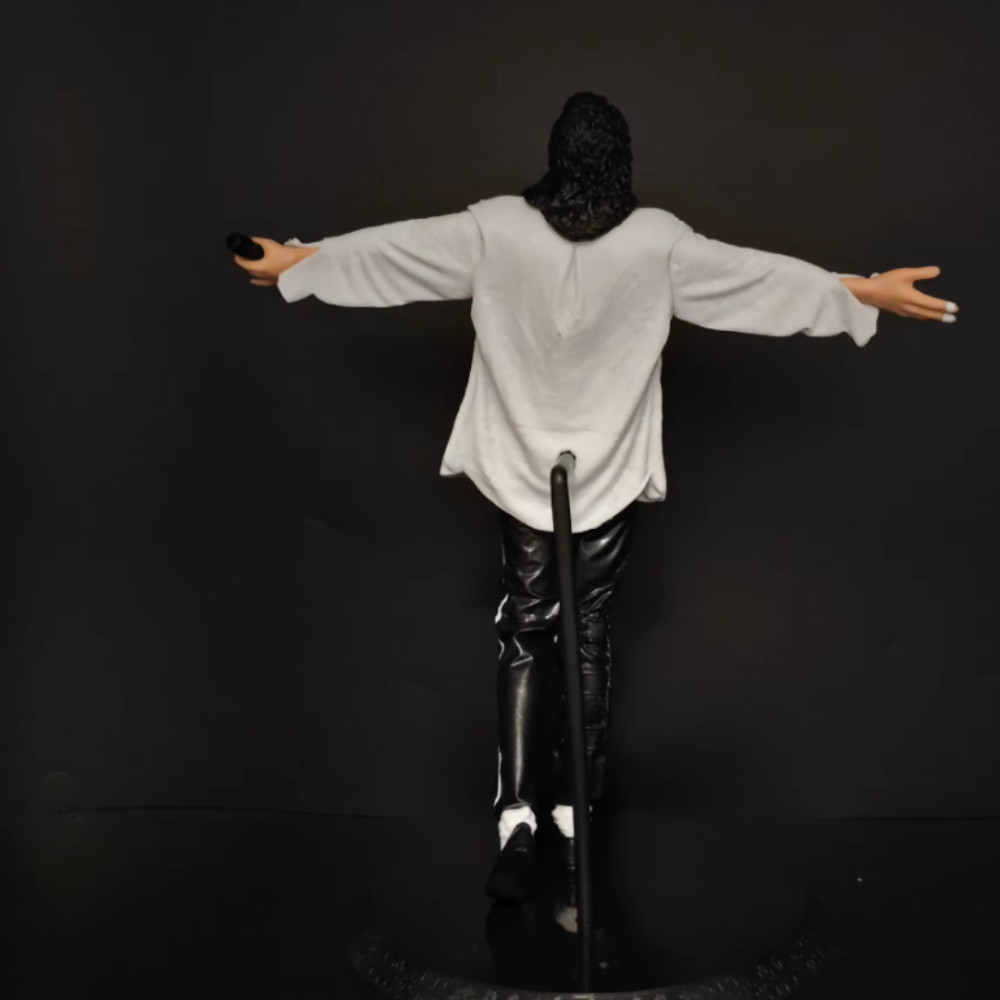 Michael Jackson Style PVC Action Figure Collectible Desktop Display Model