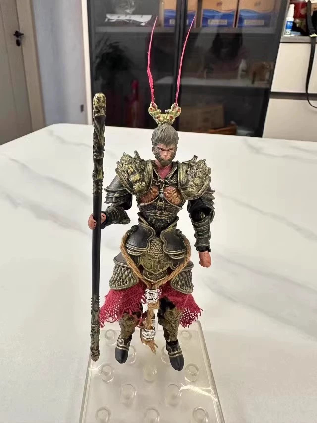 Black Myth Wukong GK Gold Armor Sun Wukong Figure Model w/box Action Toy New