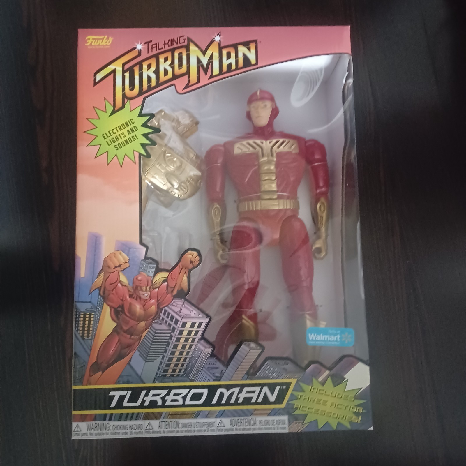 Funko 80-618 Talking Turbo Man Jingle All The Way Action Figure