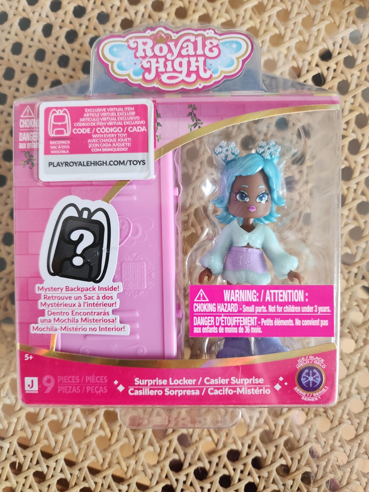 Royale High Code Ice Fairy Roblox Doll Surprise Locker Backpack Series