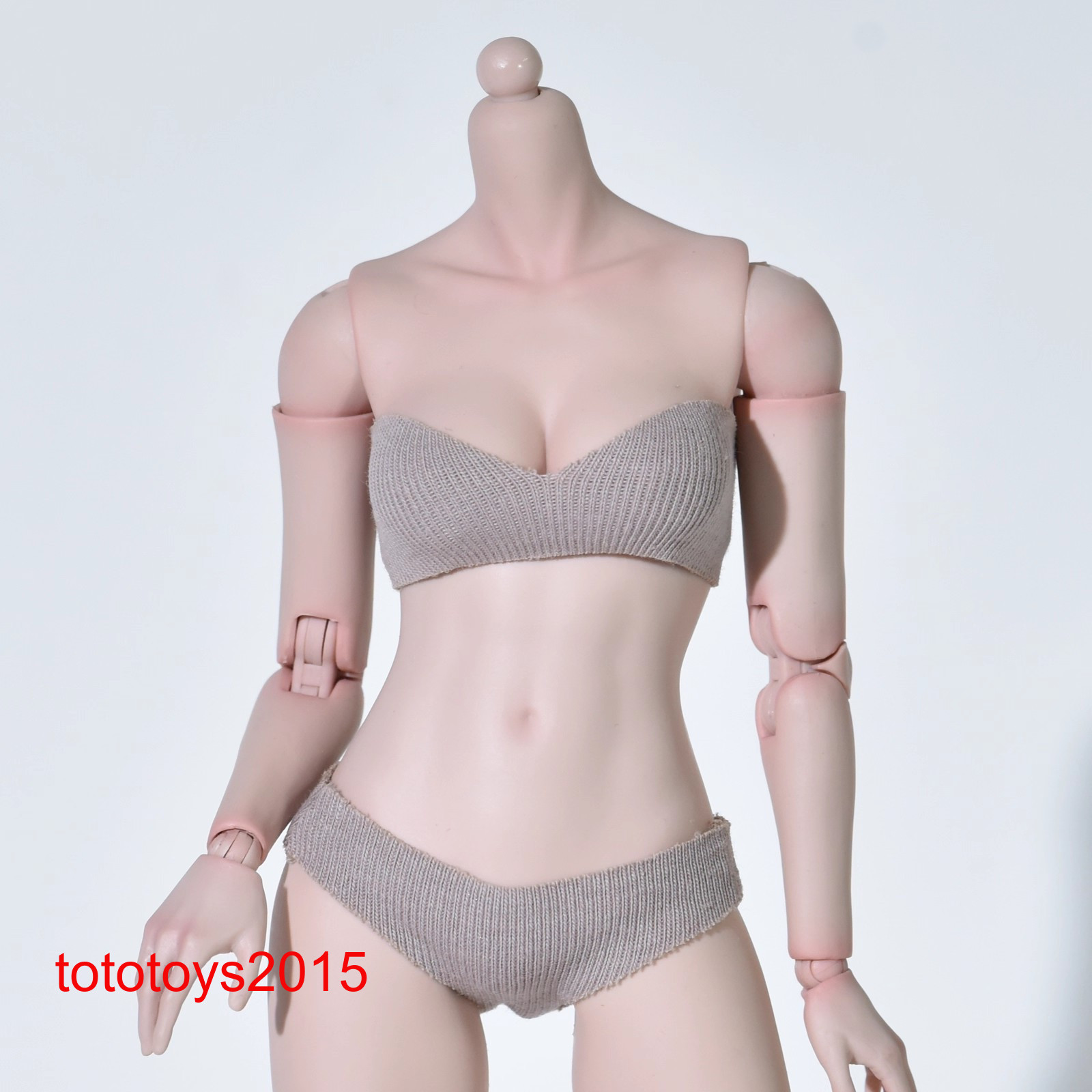 1/6 Sexy Elastic Underwear Bikini Bras Clothes For 12”Female Action Figure Body