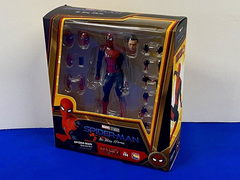 MAFEX No.194 SPIDER-MAN Upgraded Suit NO WAY HOME MEDICOM TOY from JAPAN