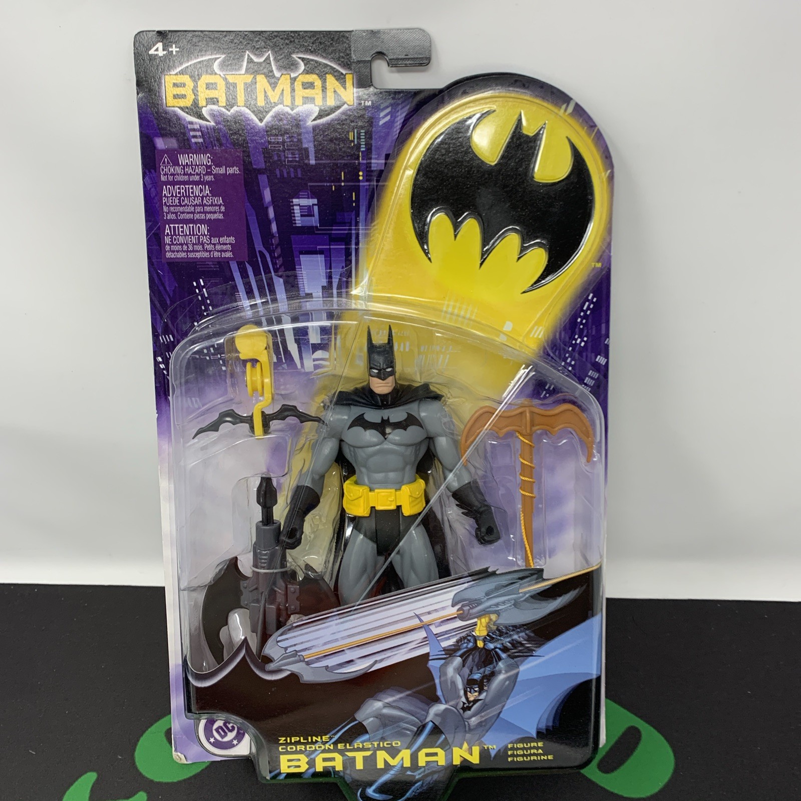 DC Comics Batman Zipline Batarang Action Figure Mattel Vintage 2003