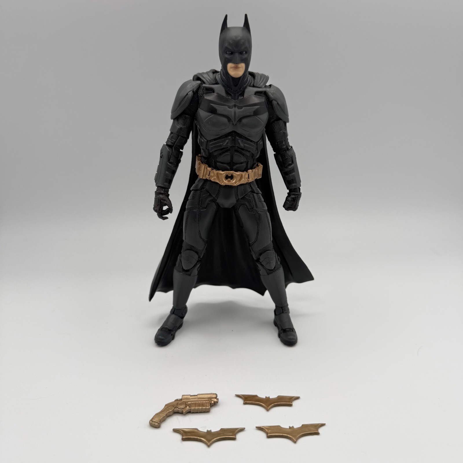 2022 McFarlane Toys DC Multiverse Dark Knight Batman Figure Christian Bale Loose