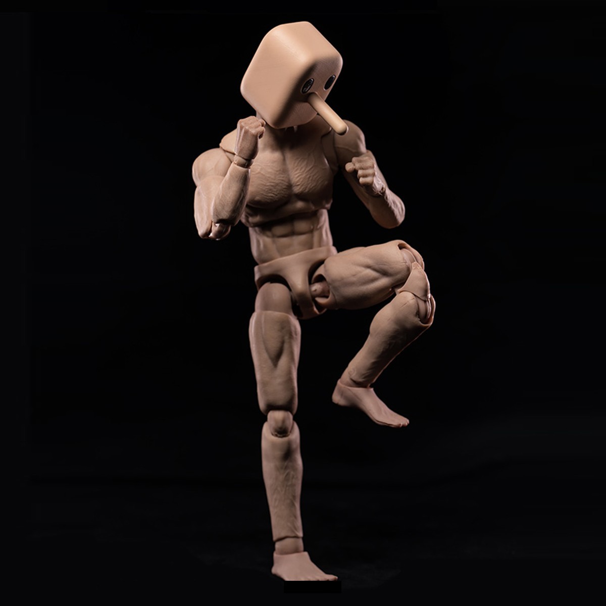 Notaman Nota Studio 1/12 Male Action Figure 6 inch 6″ Body Square Head Soldier