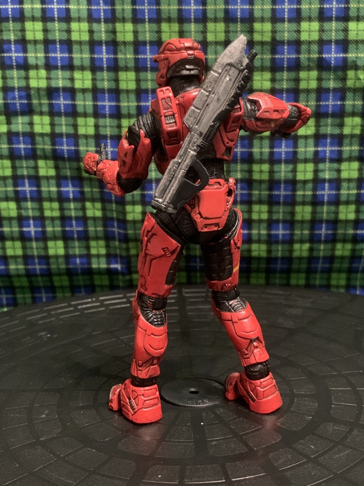 McFarlane Halo 3 Series 1 SPARTAN SOLDIER MARK VI RED figure