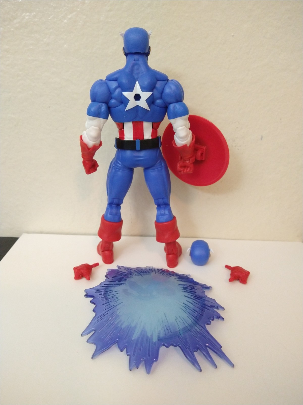 Marvel Legends Gamerverse Captain America Venom A+ PAINT 🇺🇸 READ BELOW