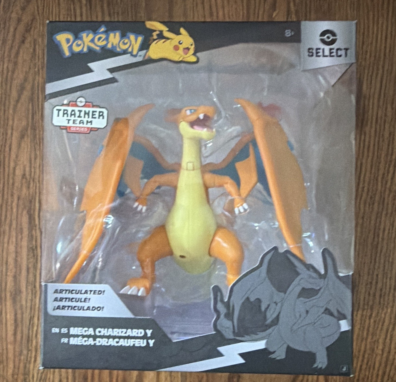 Jazwares Pokémon Select Series 11 Mega Charizard Y Adjustable Figure Age 8+