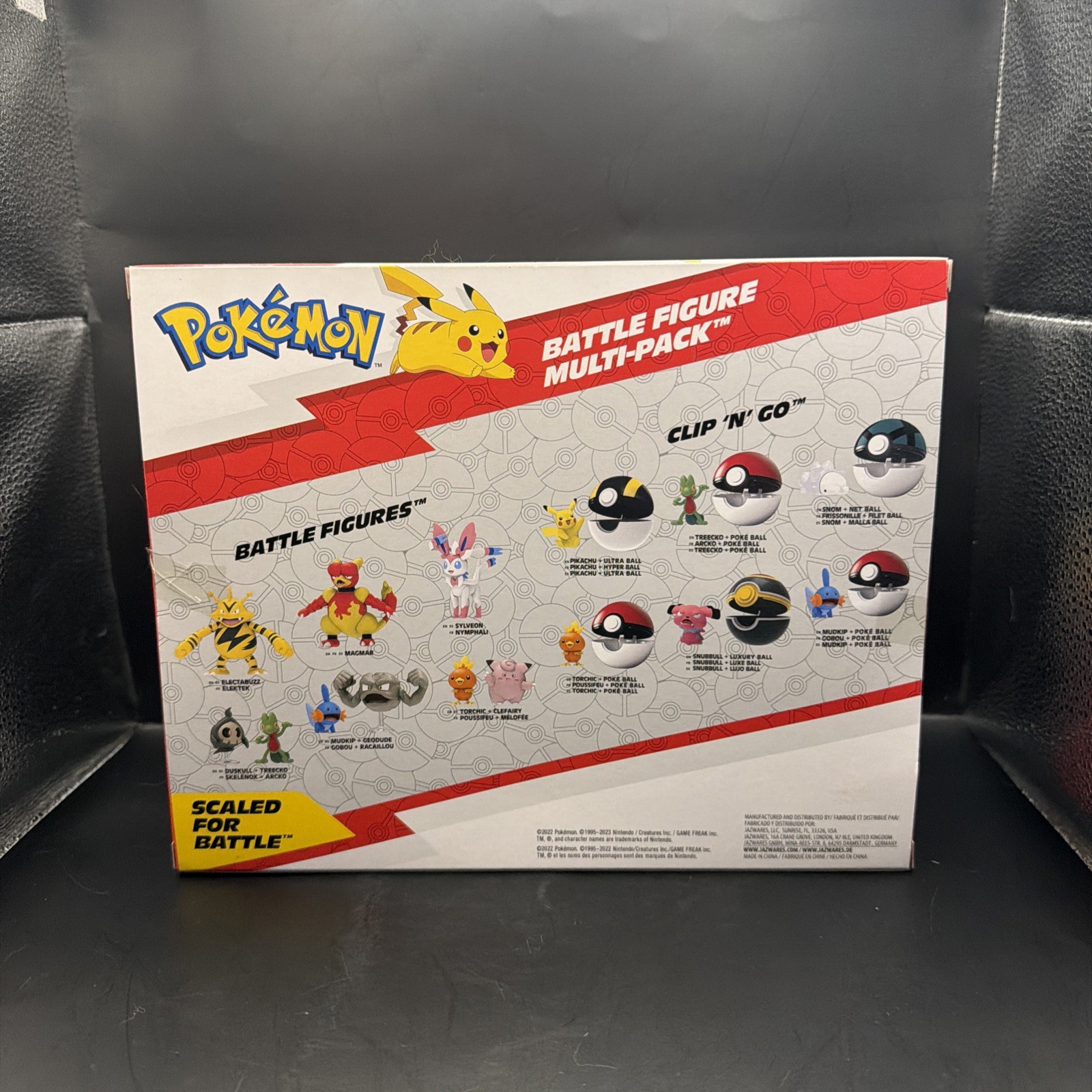 Pokemon Battle Figure 8 Pack Pikachu Eevee Mimikyu Raichu Togepi Set BRAND NEW