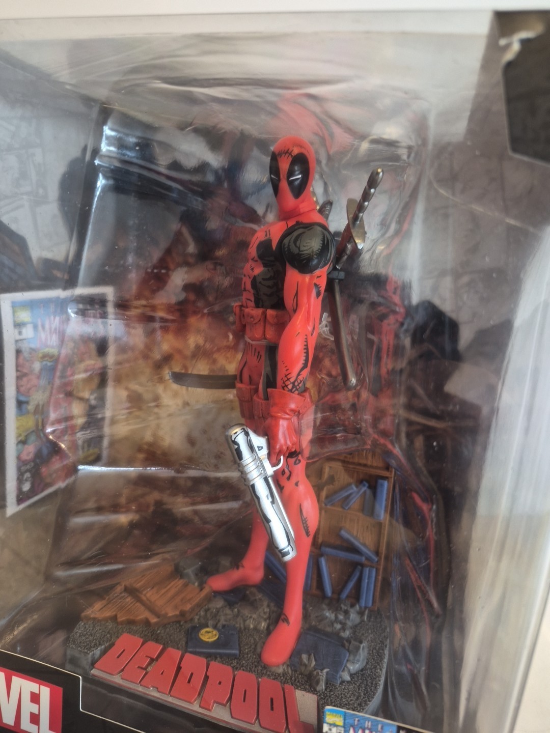 Marvel X-Men Deadpool The New Mutant #98 1:10 Scale Posed Figure McFarlane Toys