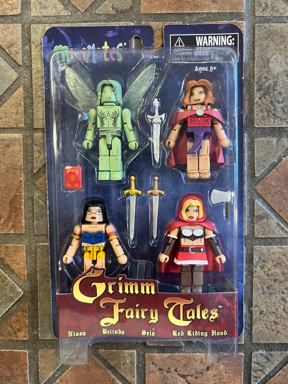Grimm Fairy Tales Minimates BOX SET Nissa Belinda Sela Red Riding Hood