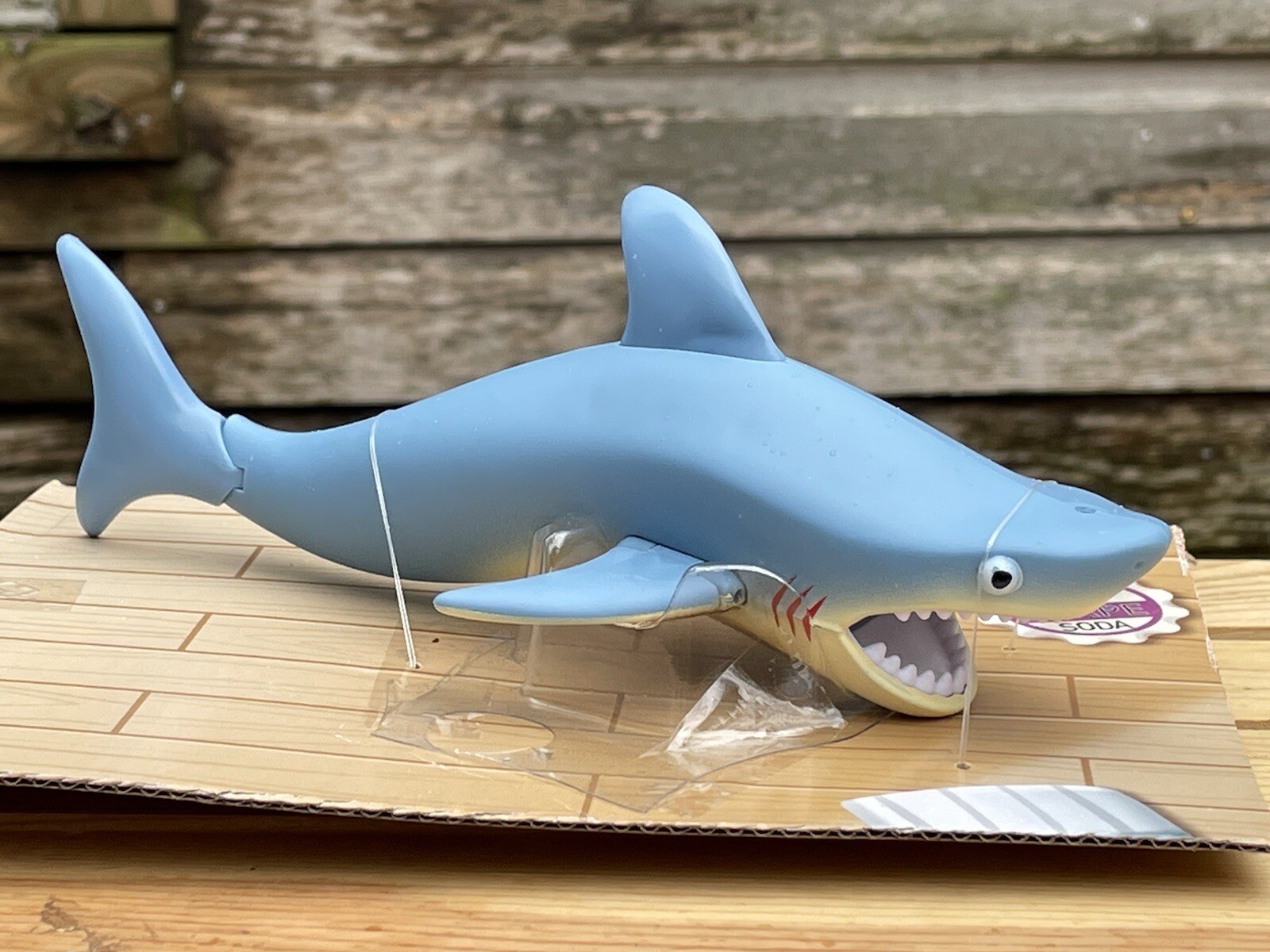 Disney Pixar Toy Story Shark Action Figure Mr. Shark With Woody’s Hat Rare New