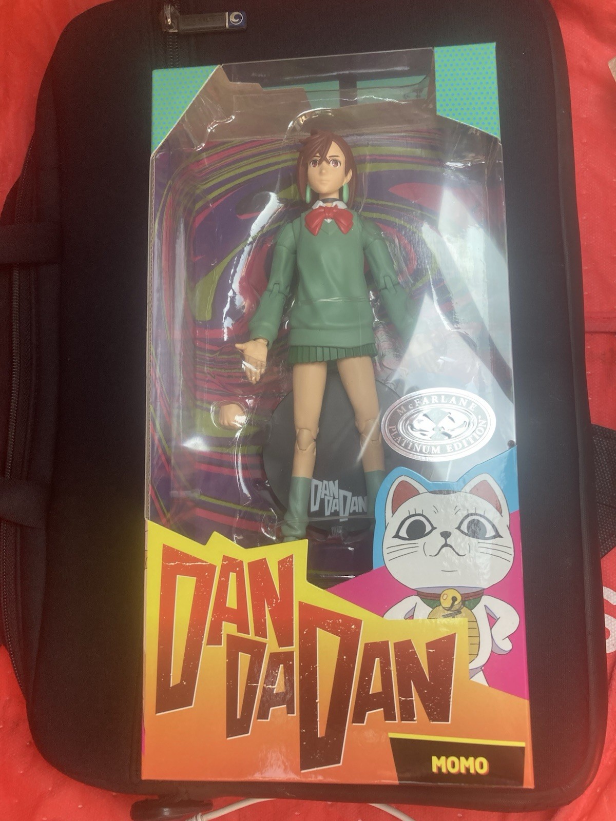 McFarlane Toys DanDaDan Dan Da Dan Momo Platinum Edition Action Figure