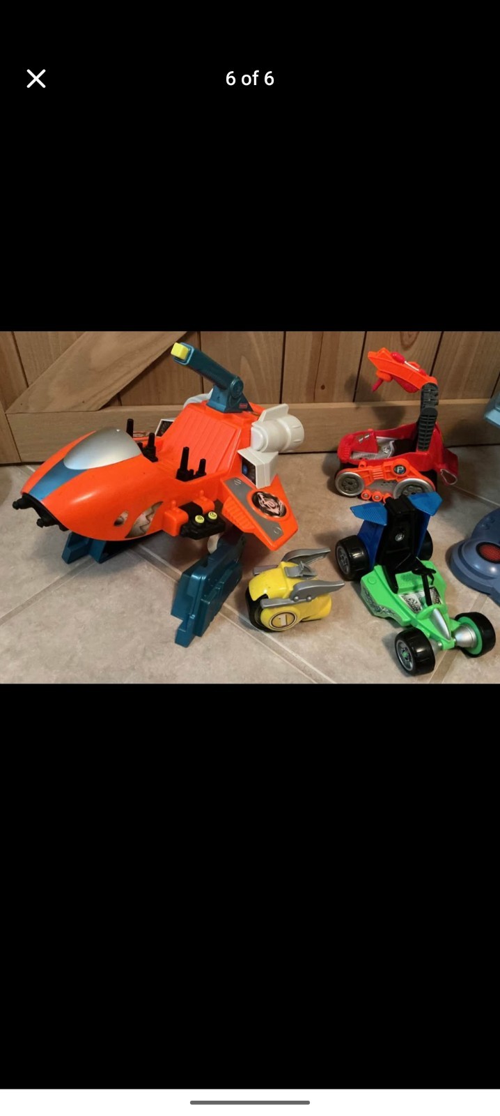 Fisher-Price Planet Heroes HQ Playset Lot 13 Figures 4 Vehicles Comic Poster