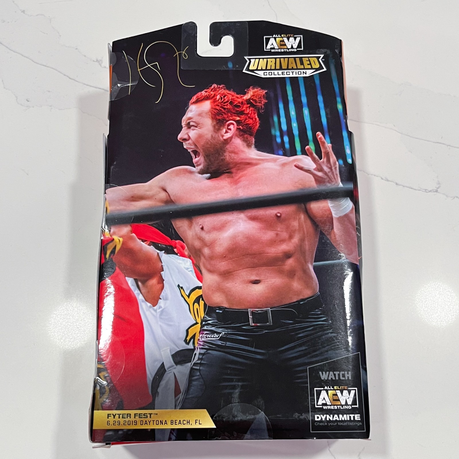 Kenny Omega as Akuma Street Fighter Figure GameStop Exclusive AEW Unrivaled WWE