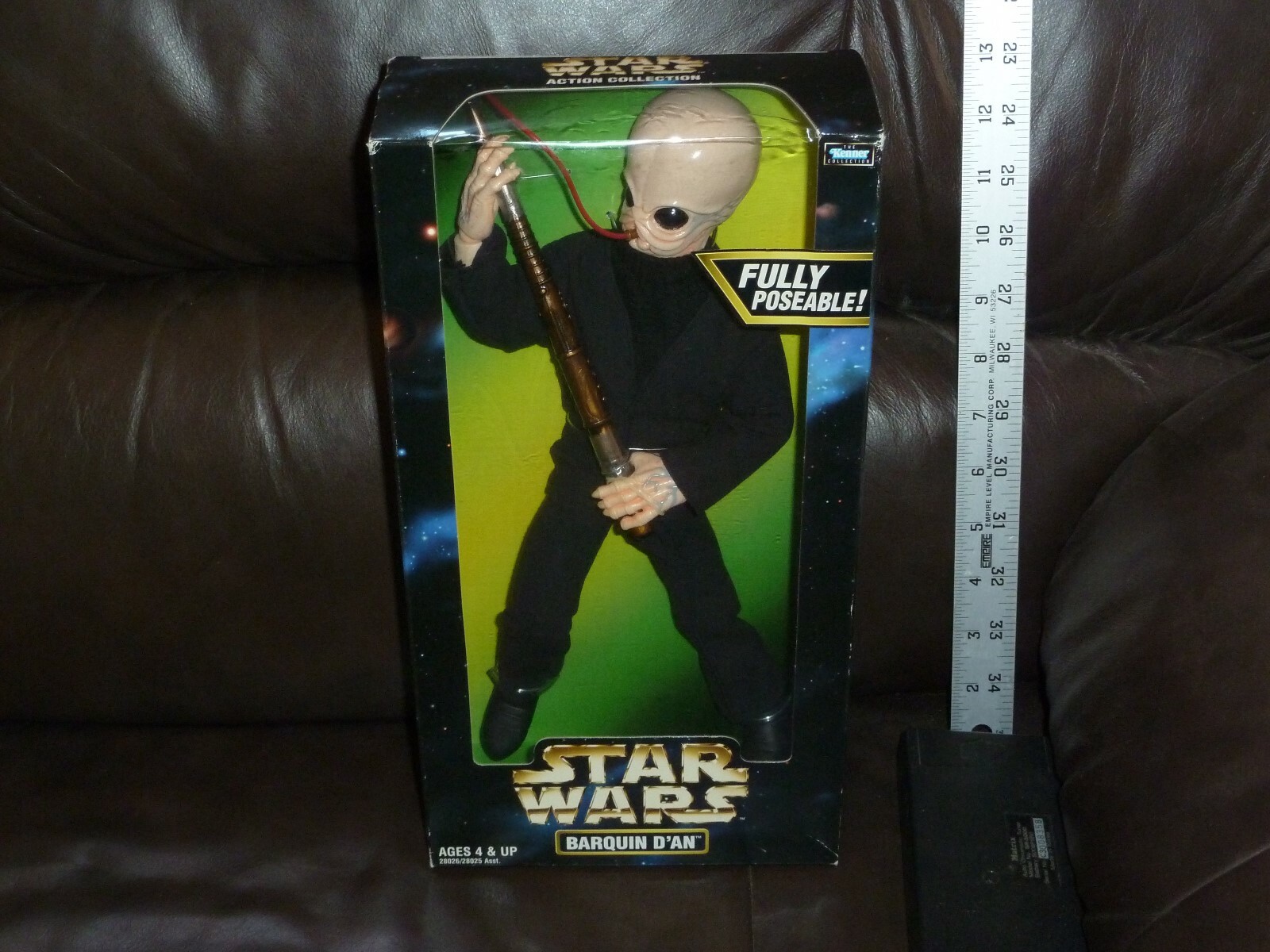 BARQUIN D’AN 1998 12 INCH STAR WARS ACTION COLLECTION BOXED FIGURE
