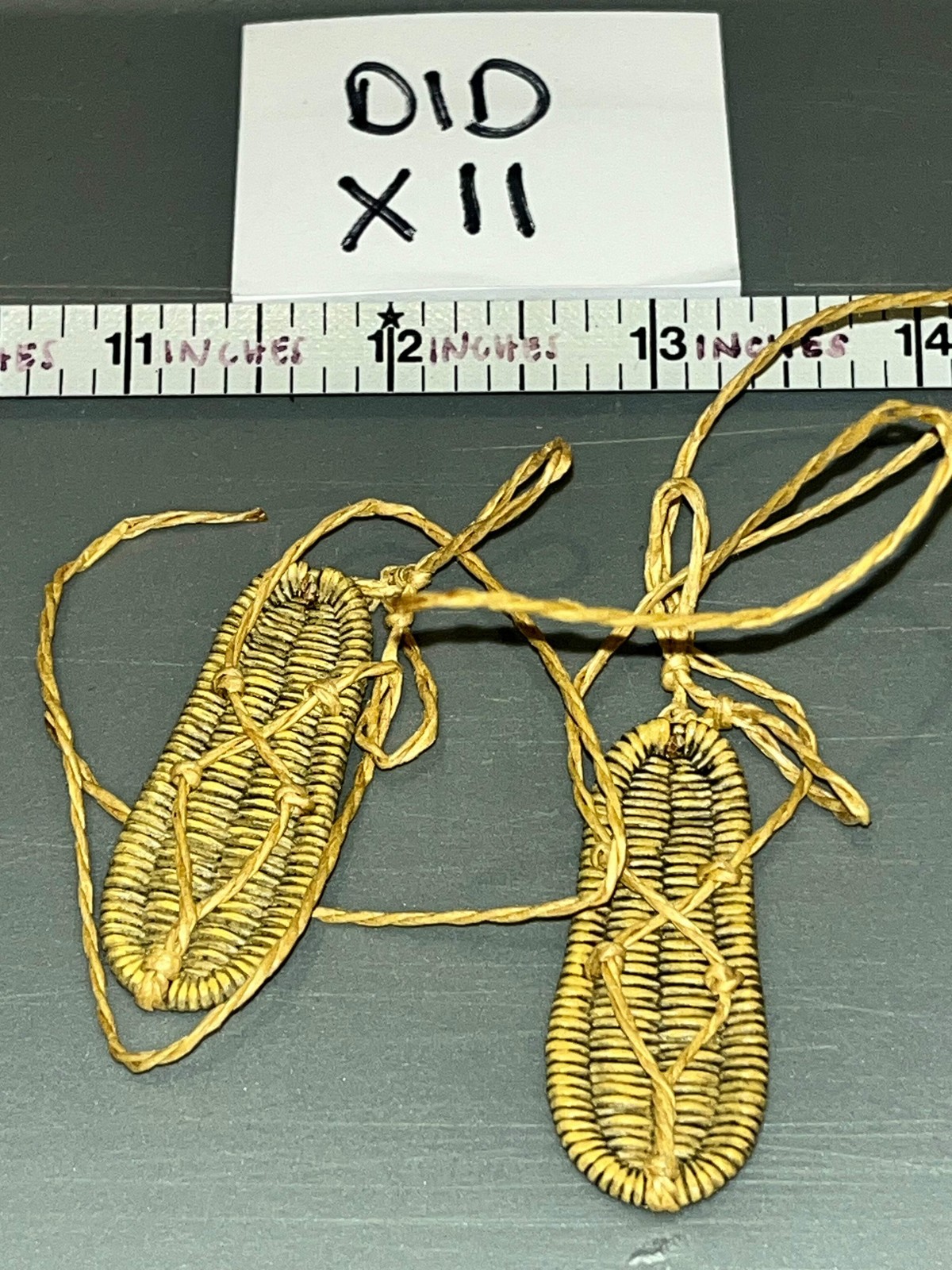 1/6 Scale Medieval Japanese Sandals – DID – Last Samurai