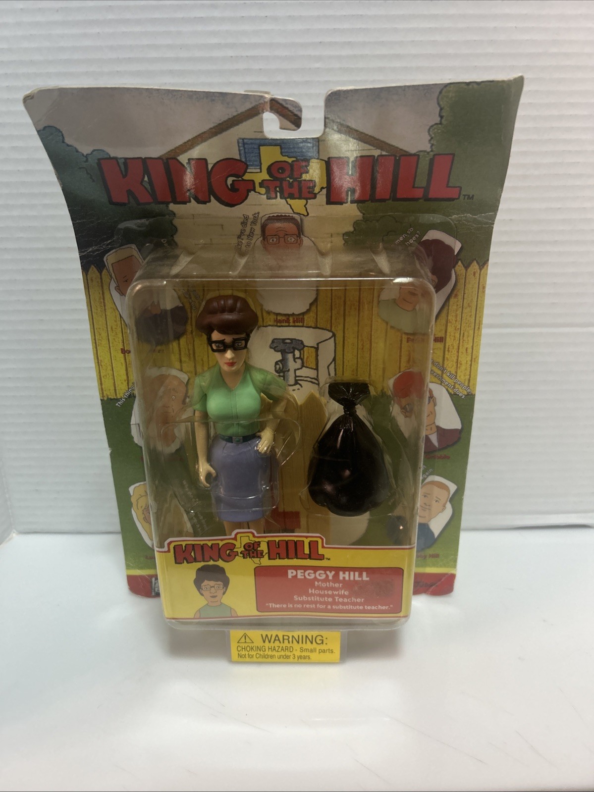 New And Sealed King Of The Hill Peggy Hill action by ToyCom Mike Judge 2002 502