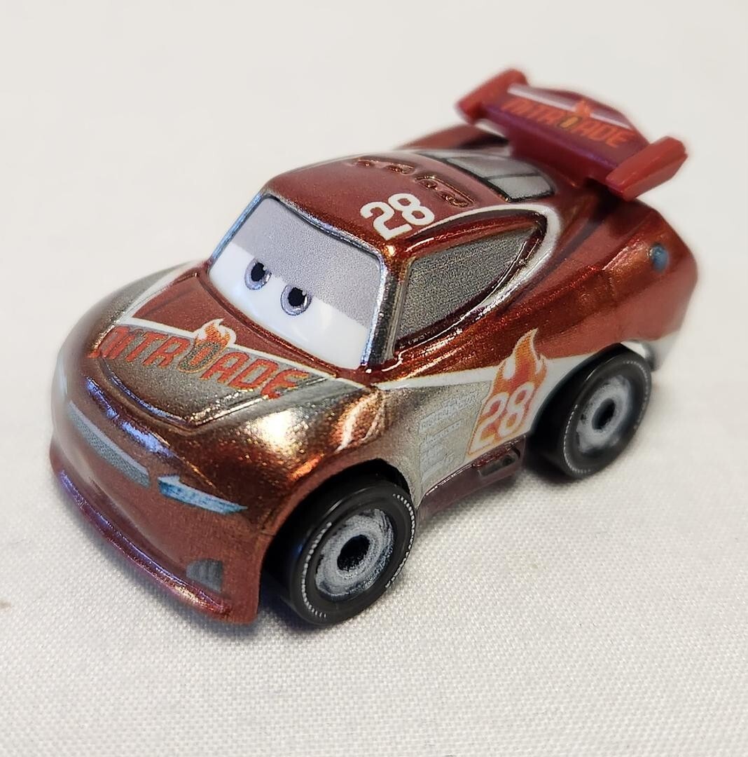 NEW Mattel FBG95 SILVER TIM TREADLESS Disney Pixar Cars 3 Mini Racer Diecast