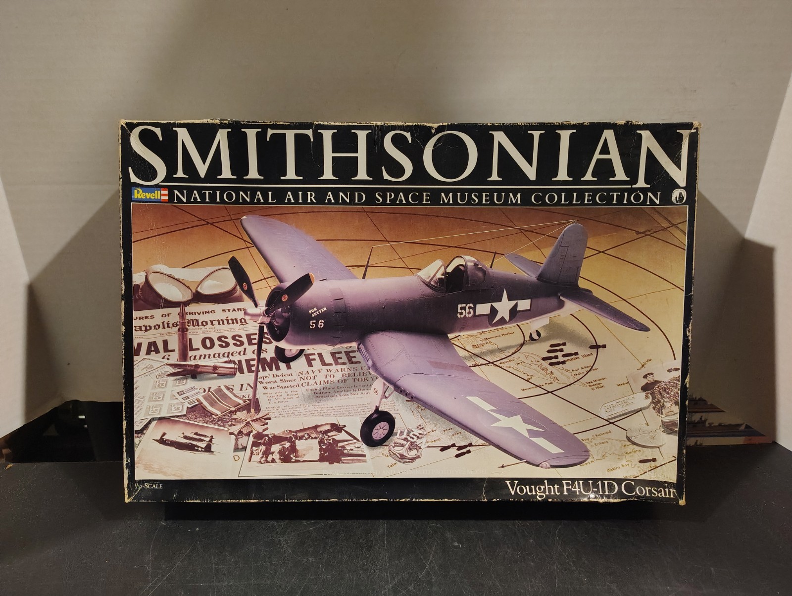 Vought F4U-1D Corsair Smithsonian Plane 1/48 Scale REVELL Model Kit NEW Unbuilt