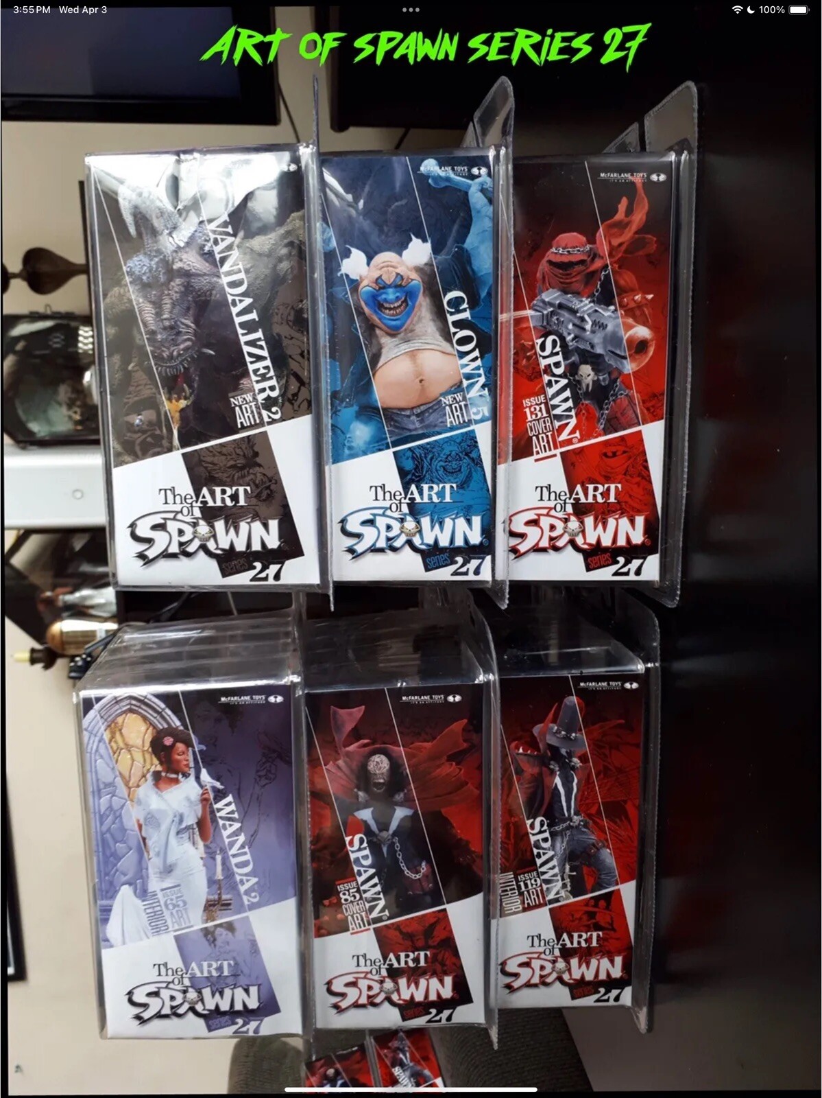 McFarlane Spawn Series 27 Complete Set Classic Covers Never Opened