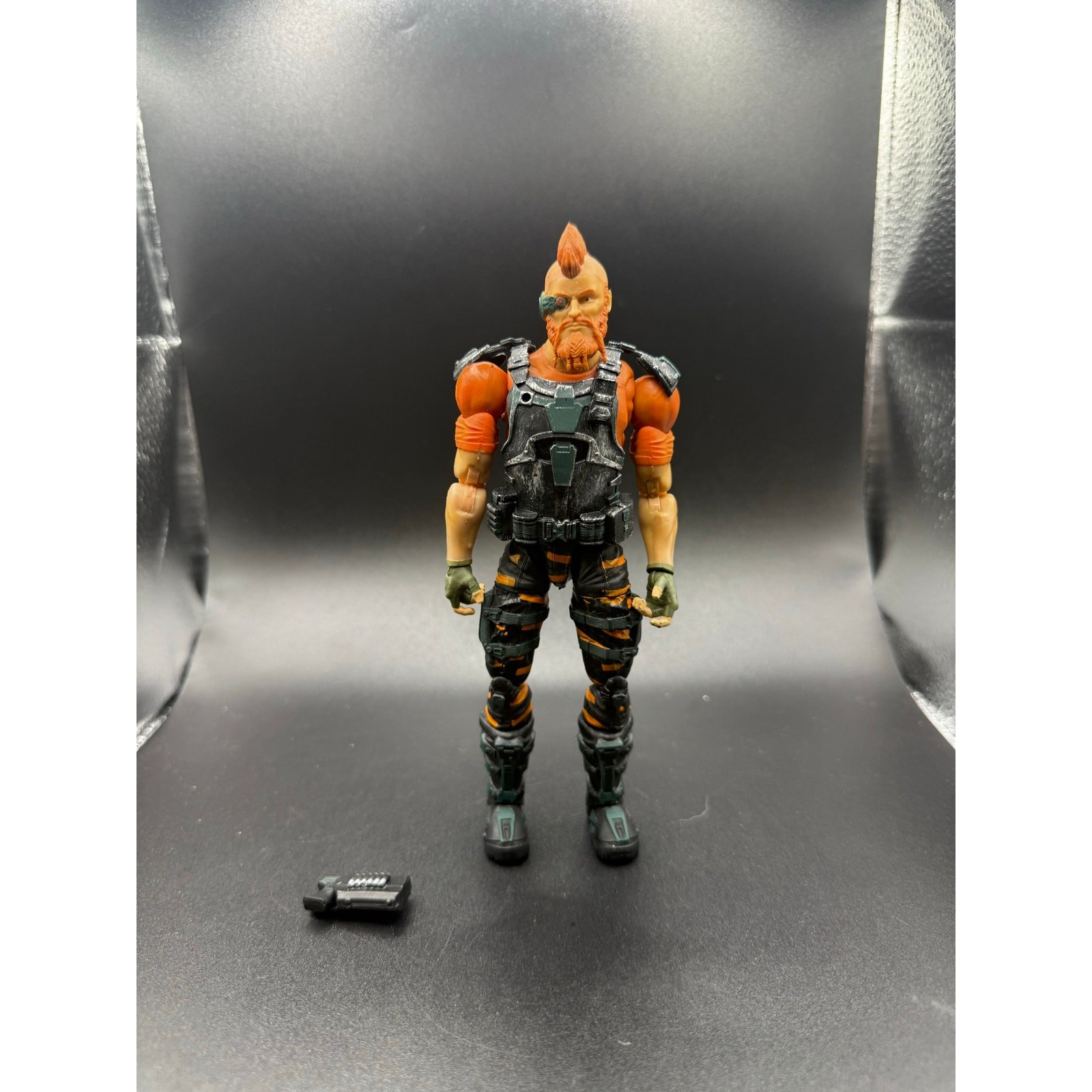 Invincible Toys FIST Mad Dog Pre Owned Incomplete figure 1/12 scale 6″ F.I.S.T.