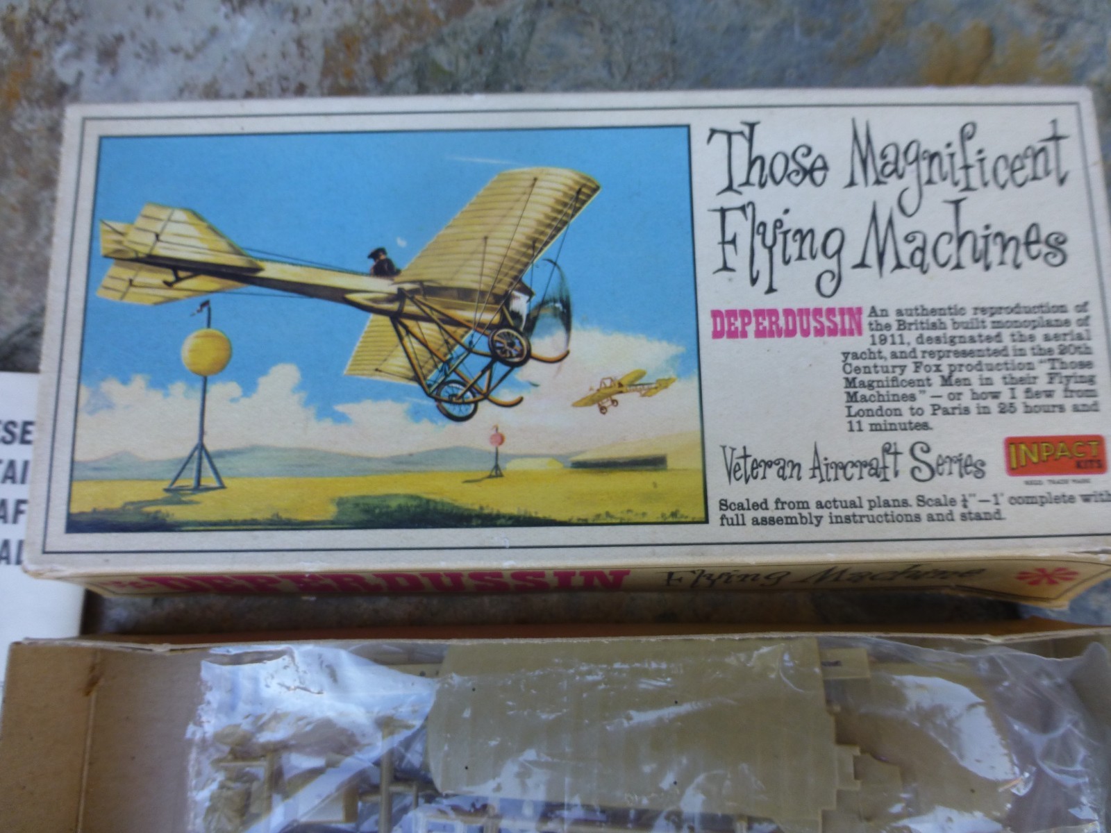 DEPERDUSSIN Those Magnificent Flying Machines 1:48 INPACT Model Kit NEW