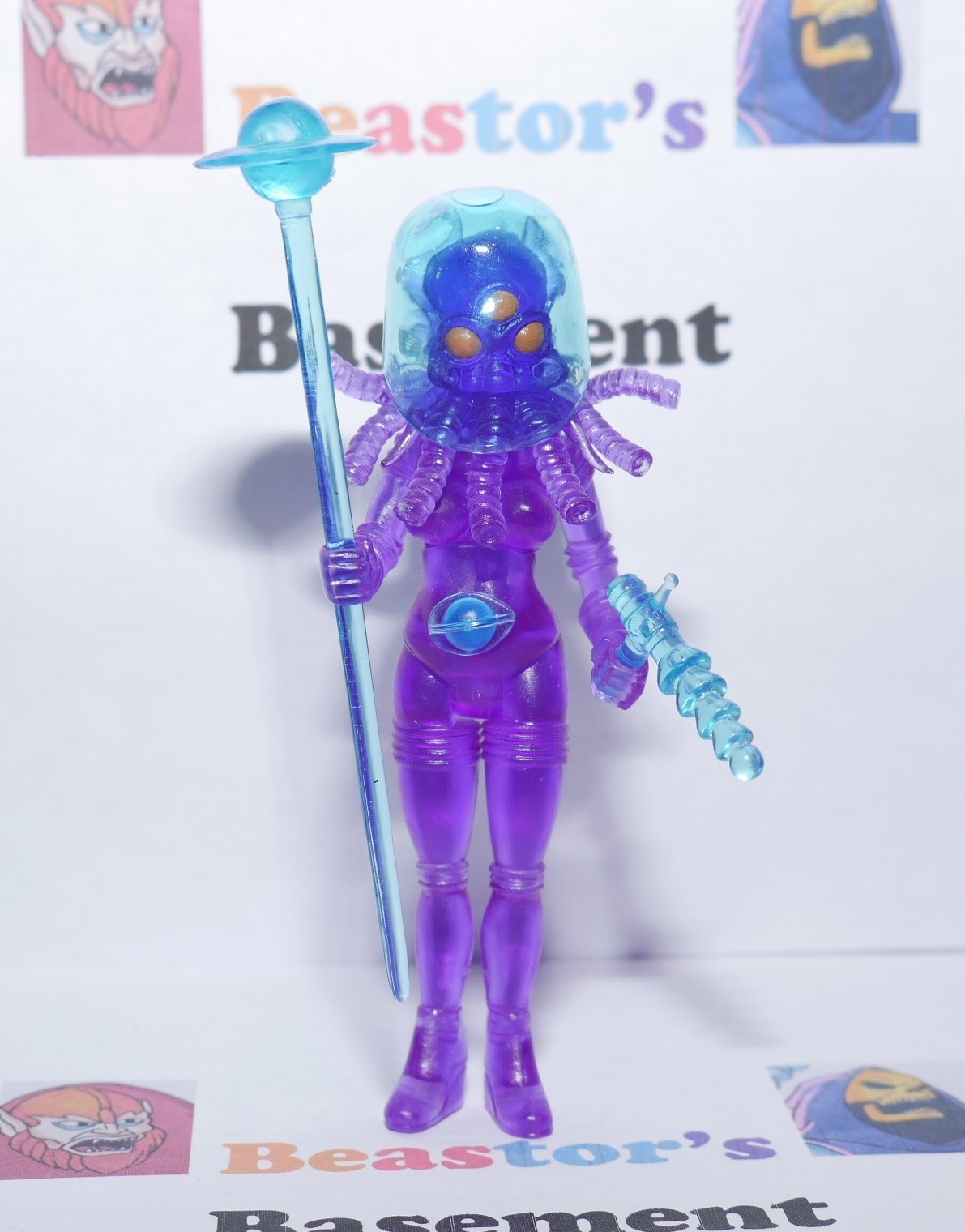 Outer Space Men Four Horsemen Horroscope Purple Alpha Phase SDCC 2013 Exclusive