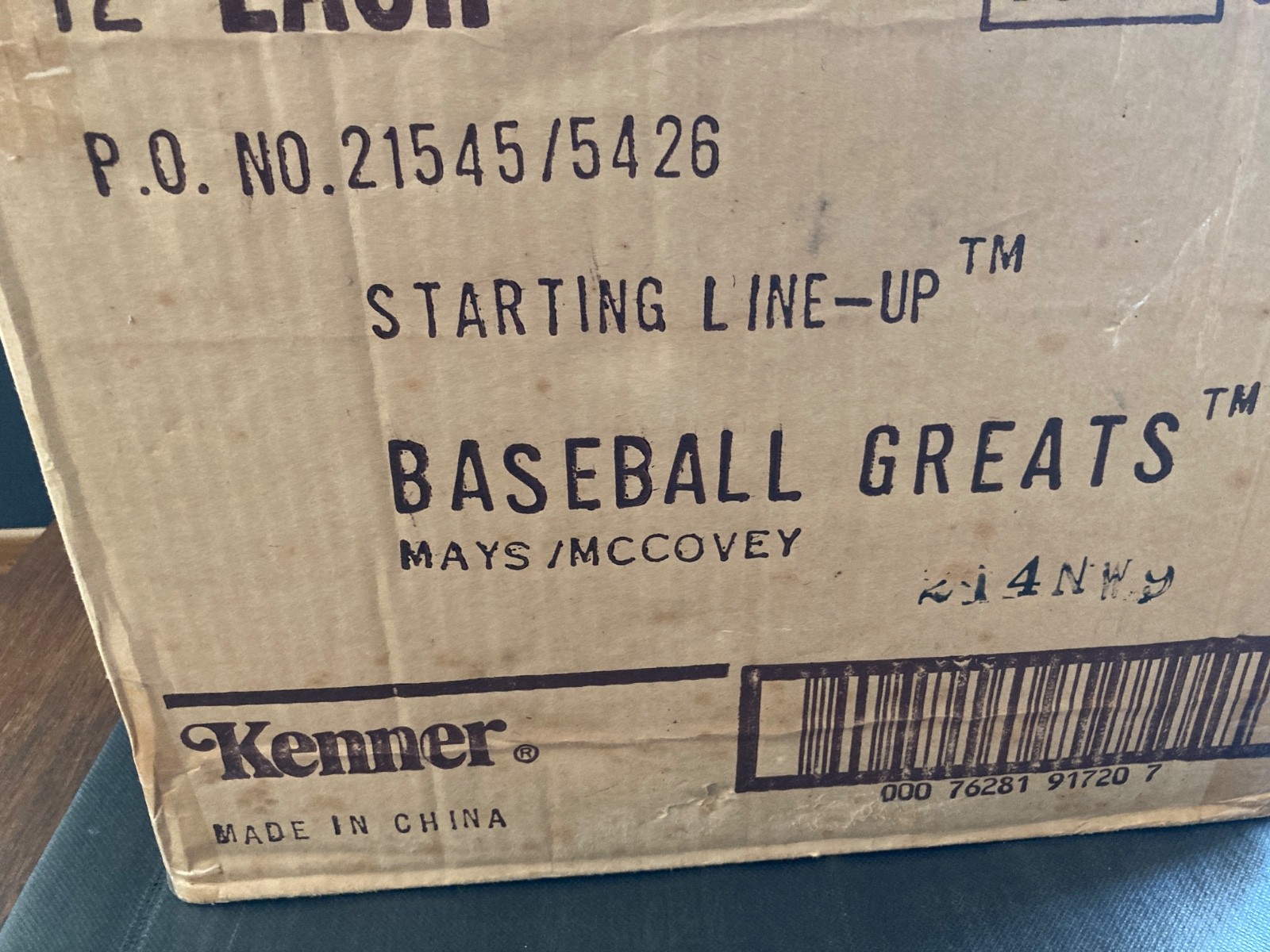 (12) 1989 Baseball Greats Willie McCovey- Willie Mays With Original Case