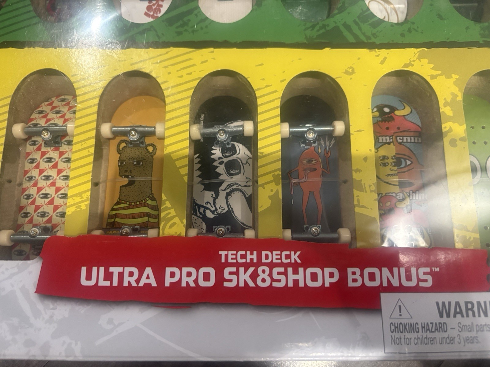 Tech Deck Ultra Pro Sk8shop Bonus Toy Machine And PlanB