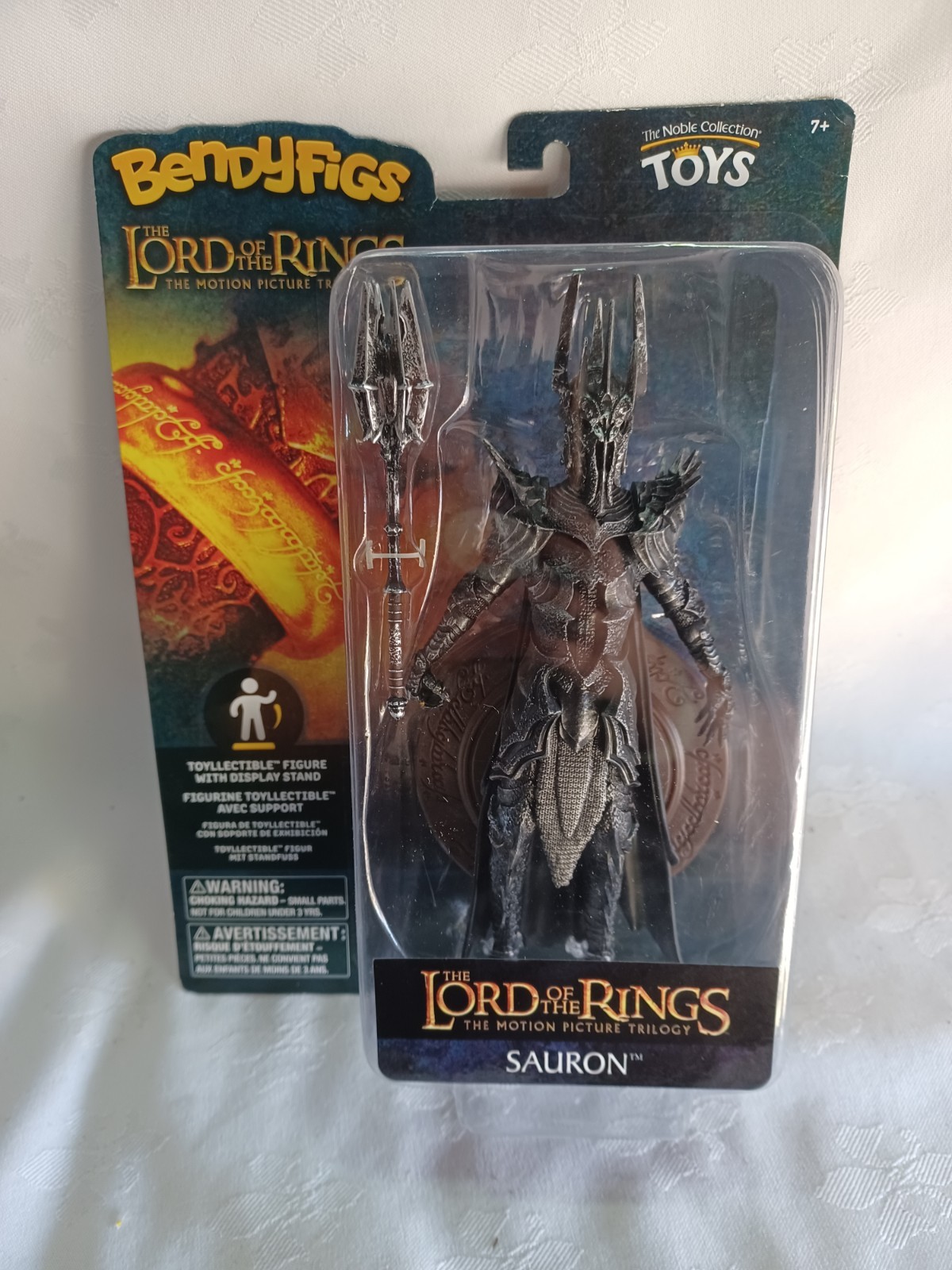 bendyfigs lord of the rings sauron new in box