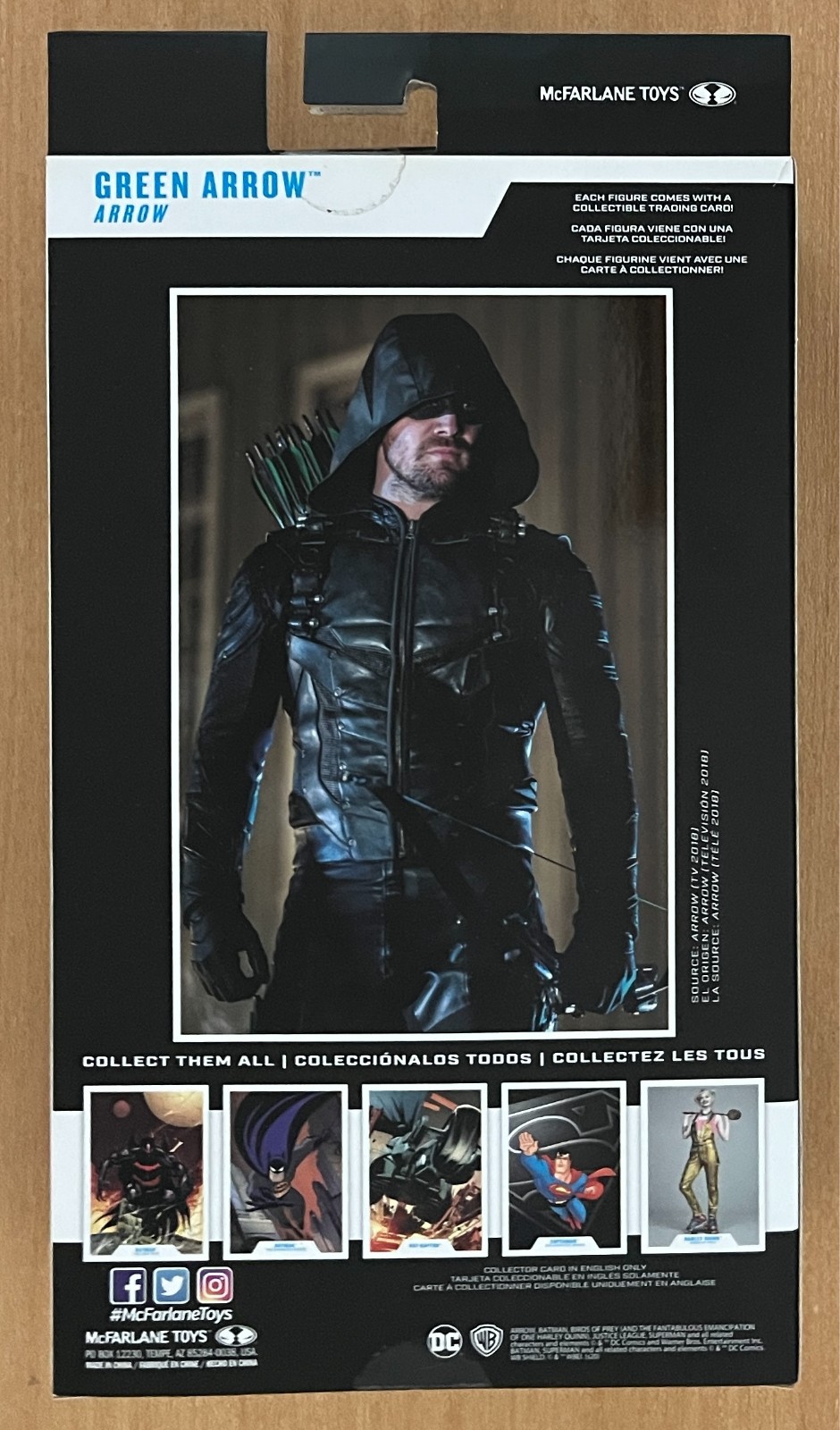 Green Arrow Arrow McFarlane DC Multiverse new CW Arrow TV show Stephen Amell