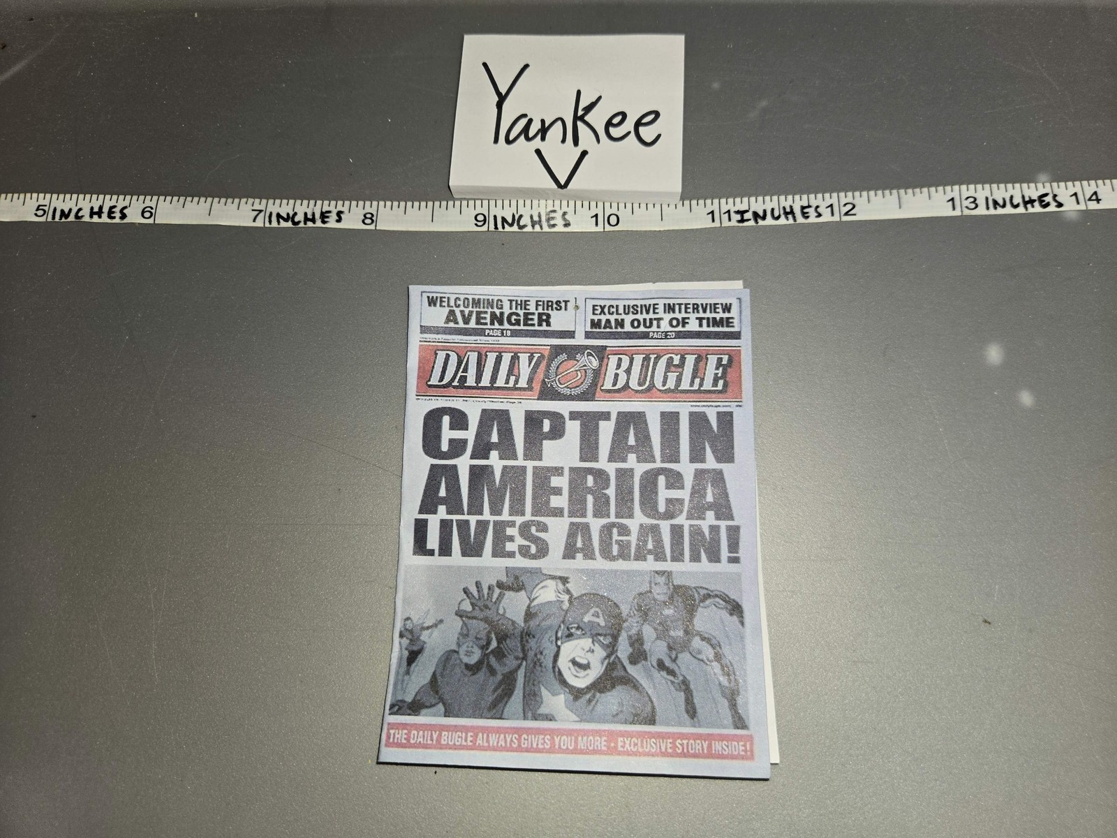 1/6 Scale Marvel Science Fiction News Paper