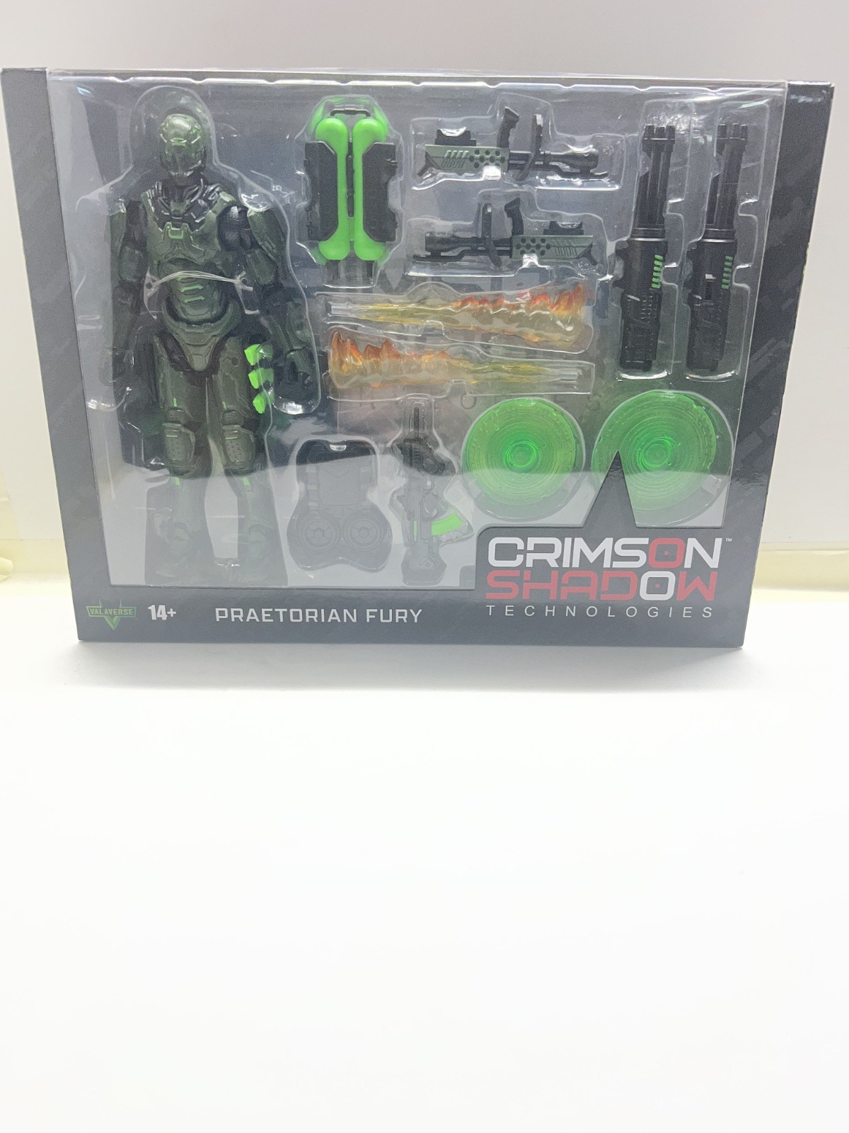 Valaverse Action Force Crimson Shadow Praetorian Fury (Deluxe)