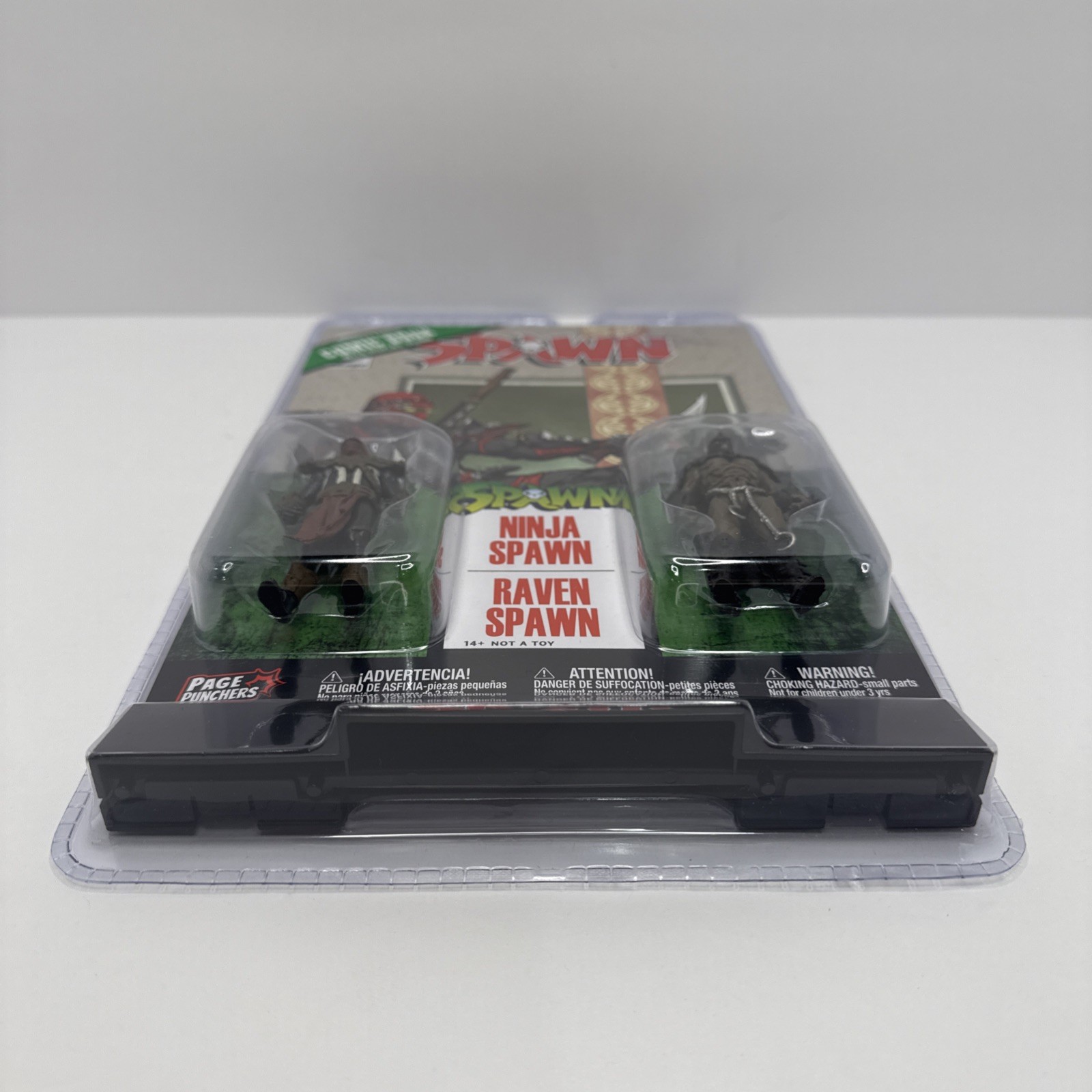 McFarlane Ninja Spawn & Raven Spawn Action Figures 2 Pack 3″ Comic Book New