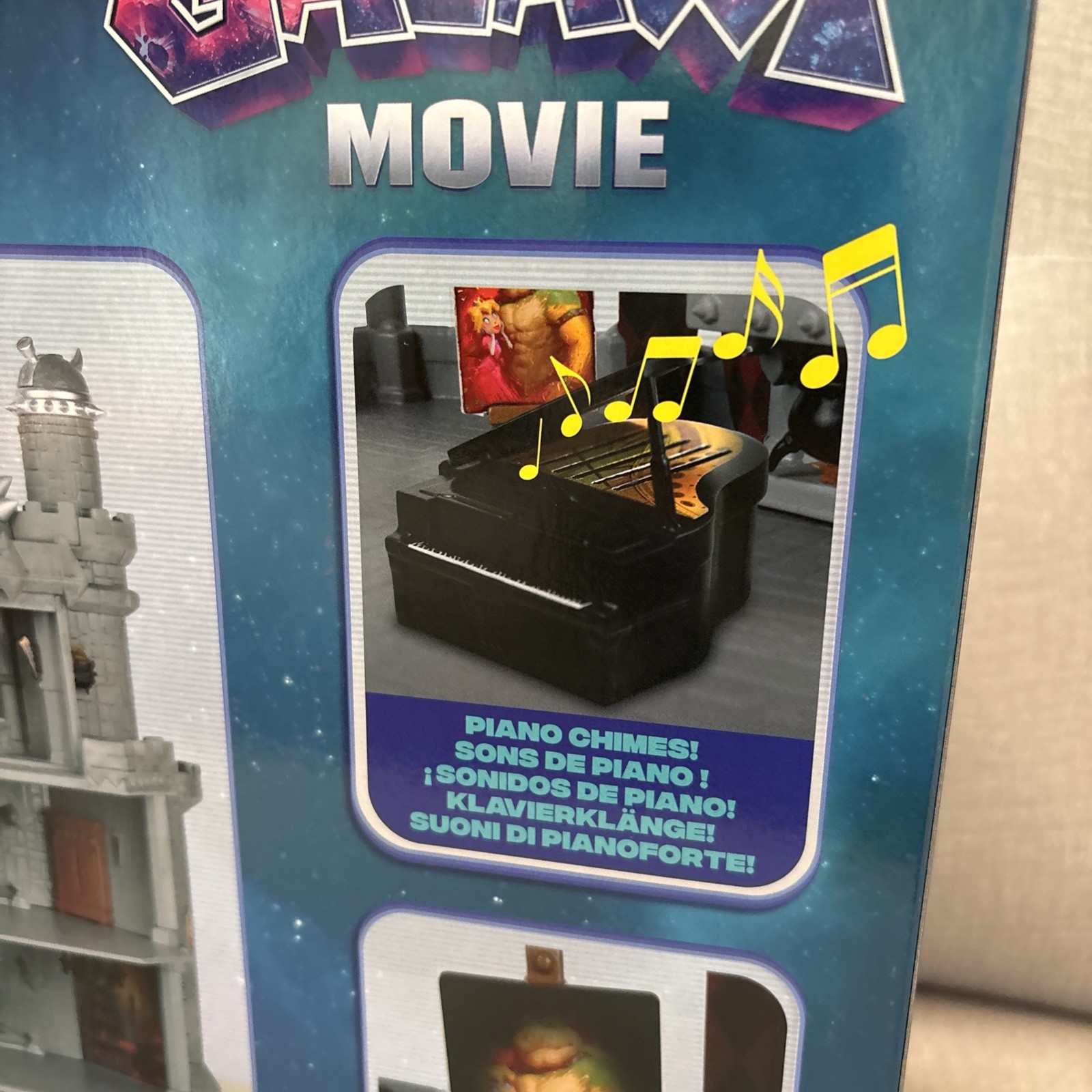 The Super Mario Galaxy Movie Bowser Castle Playset – New In Box Tiny Bowser Mini