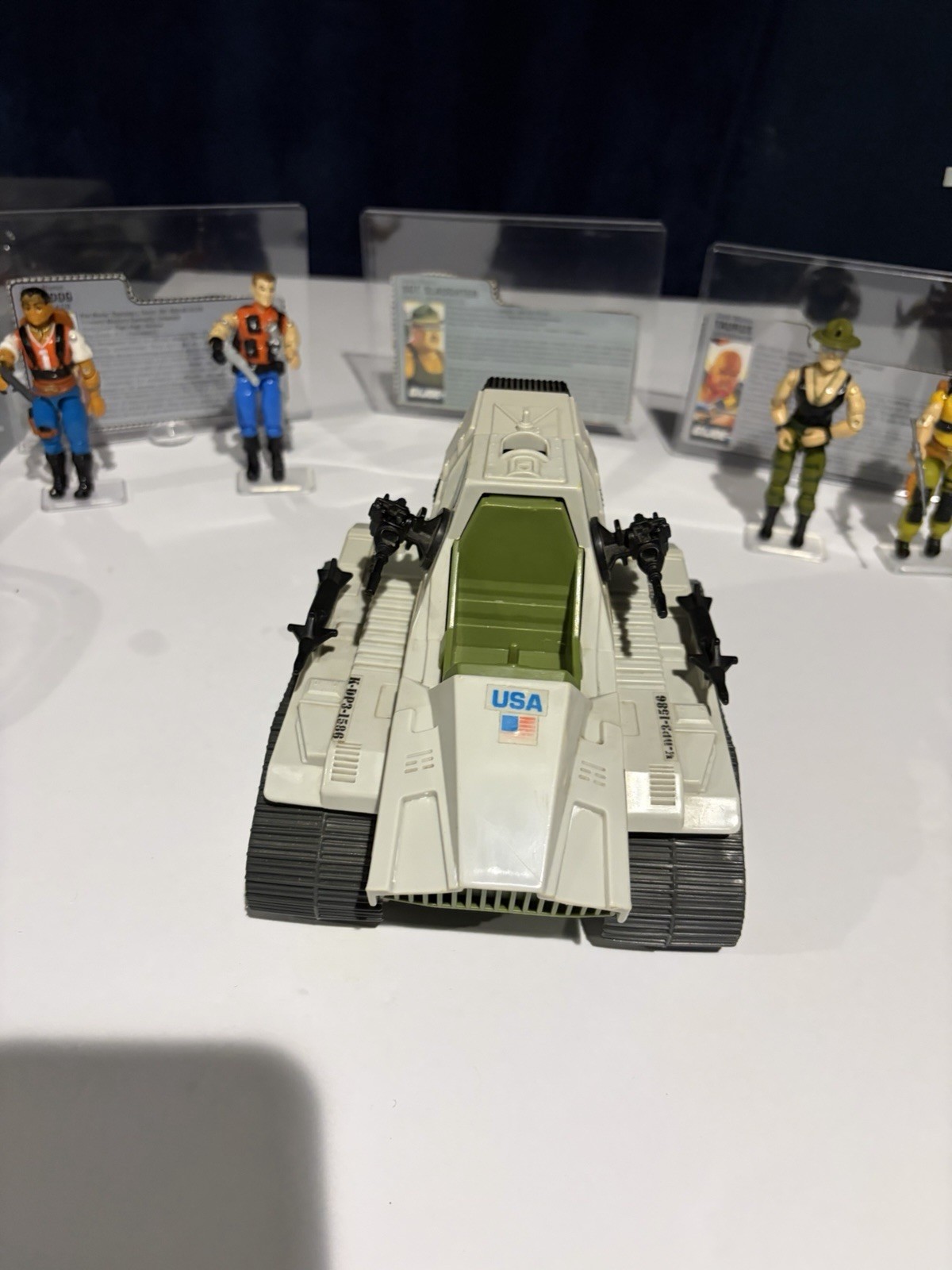 gi joe sgt slaughter 1986 With Triple T Tank And Renegades