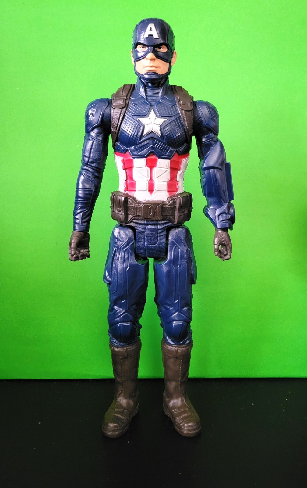 Captain America Brown Boots 12″ Action Figure Marvel Avengers Power FX